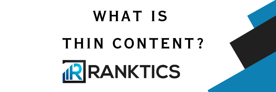 What is thin content?